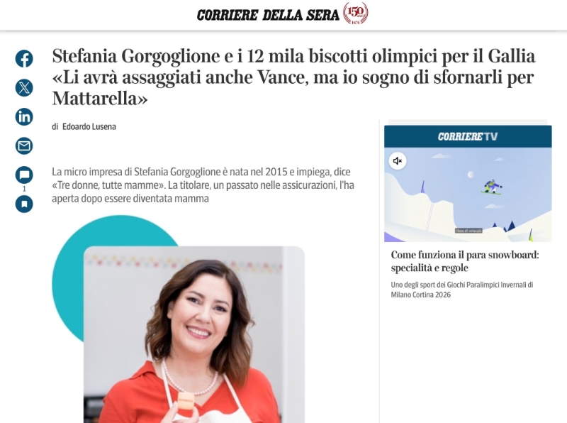 articolo corriere della sera